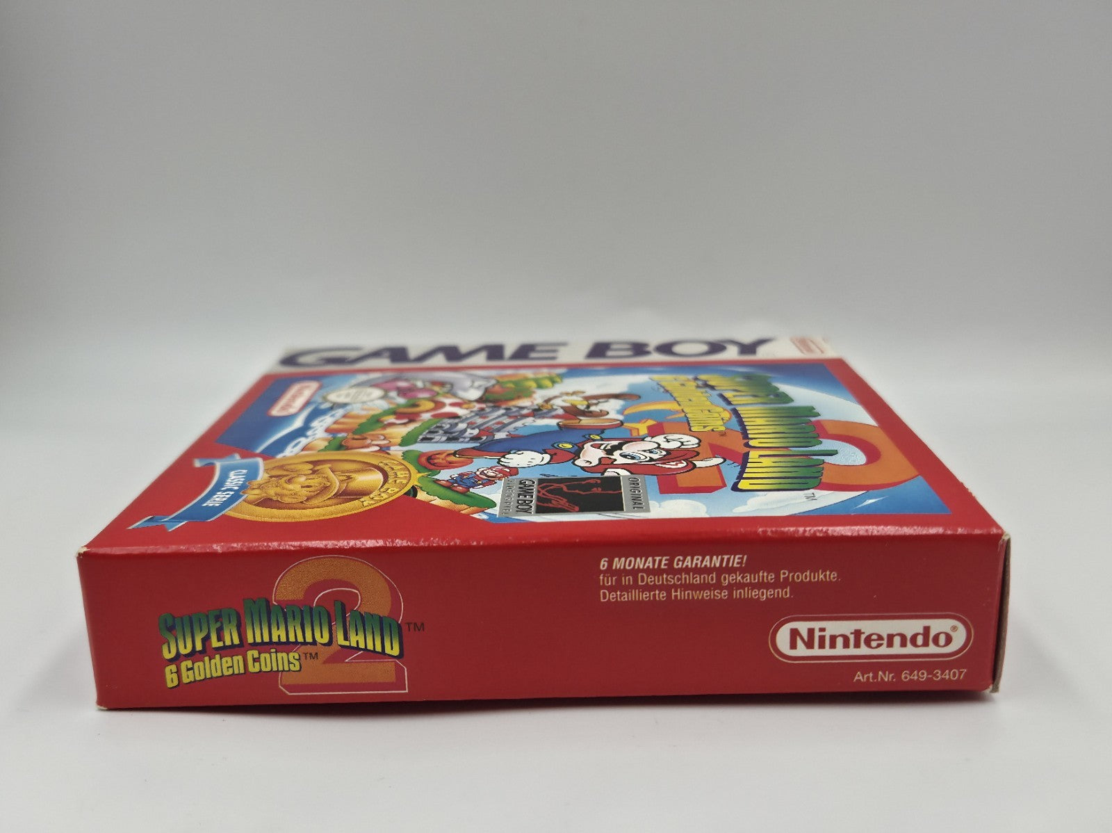 Nintendo Game Boy  Super Mario Land 2 : 6 Golden Coins mit OVP und Anleitung NOE
