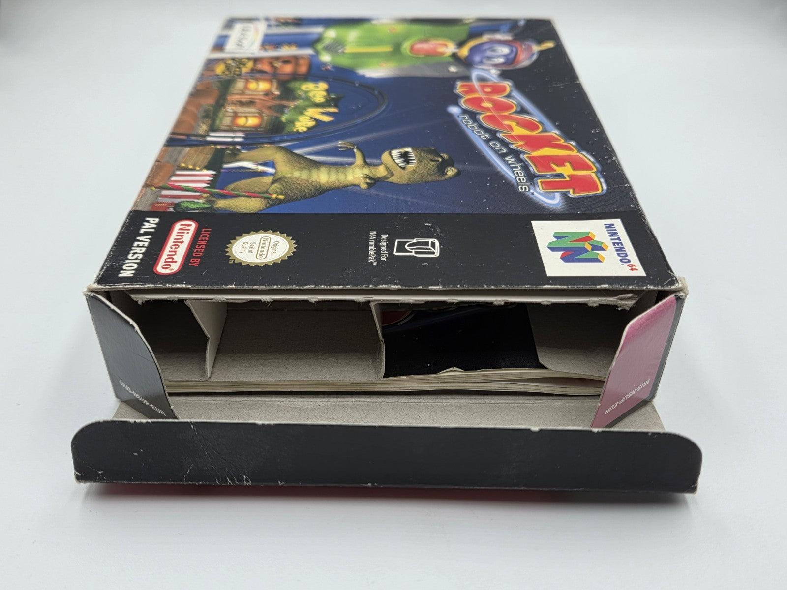 N64 Nintendo 64 Rocket Robot On Wheels mit OVP und Anleitung EUR
