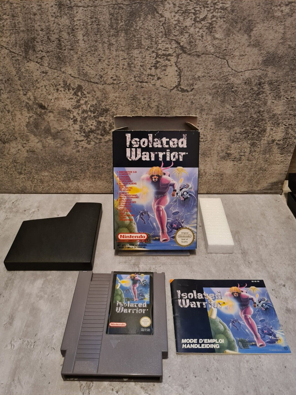 NES Isolated Warrior mit OVP und Anleitung FAH - T-Retro-Games 