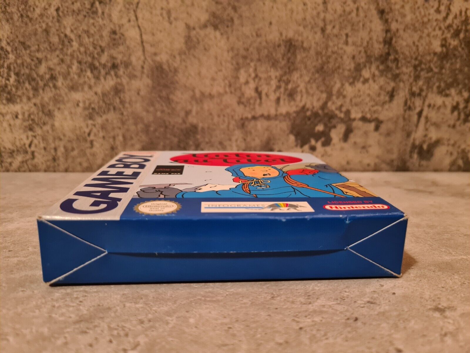 Nintendo Game Boy Classic TinTin au Tibet mit OVP und Anleitung FAH - T-Retro-Games 