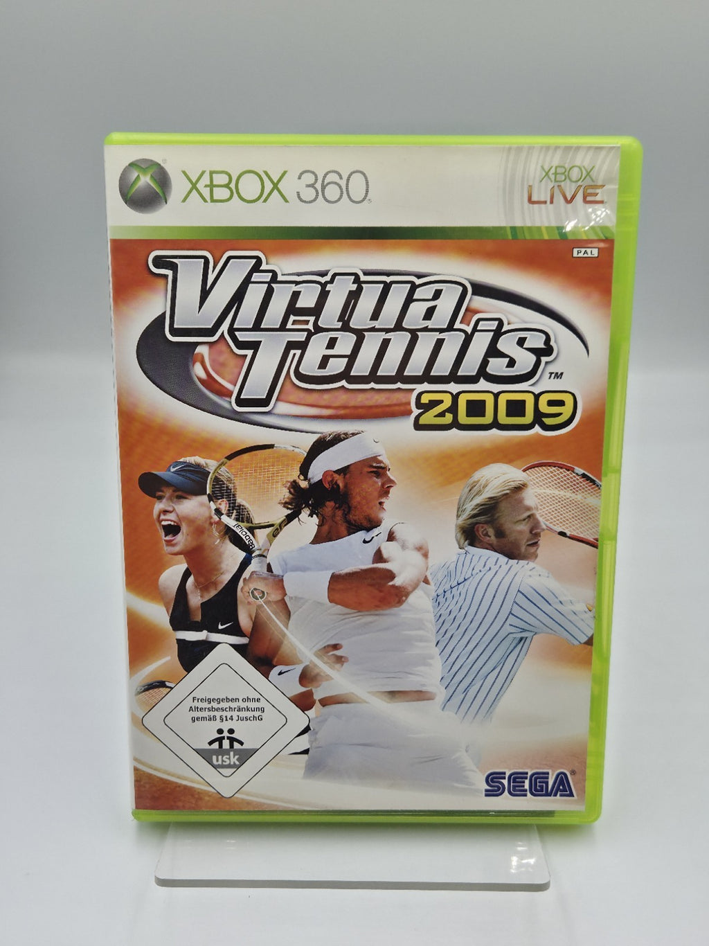 XBOX360 Spiel Virtua Tennis 2009 mit OVP und Anleitung Deutsch