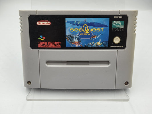 SNES Super Nintendo SeaQuest DSV EUR Modul