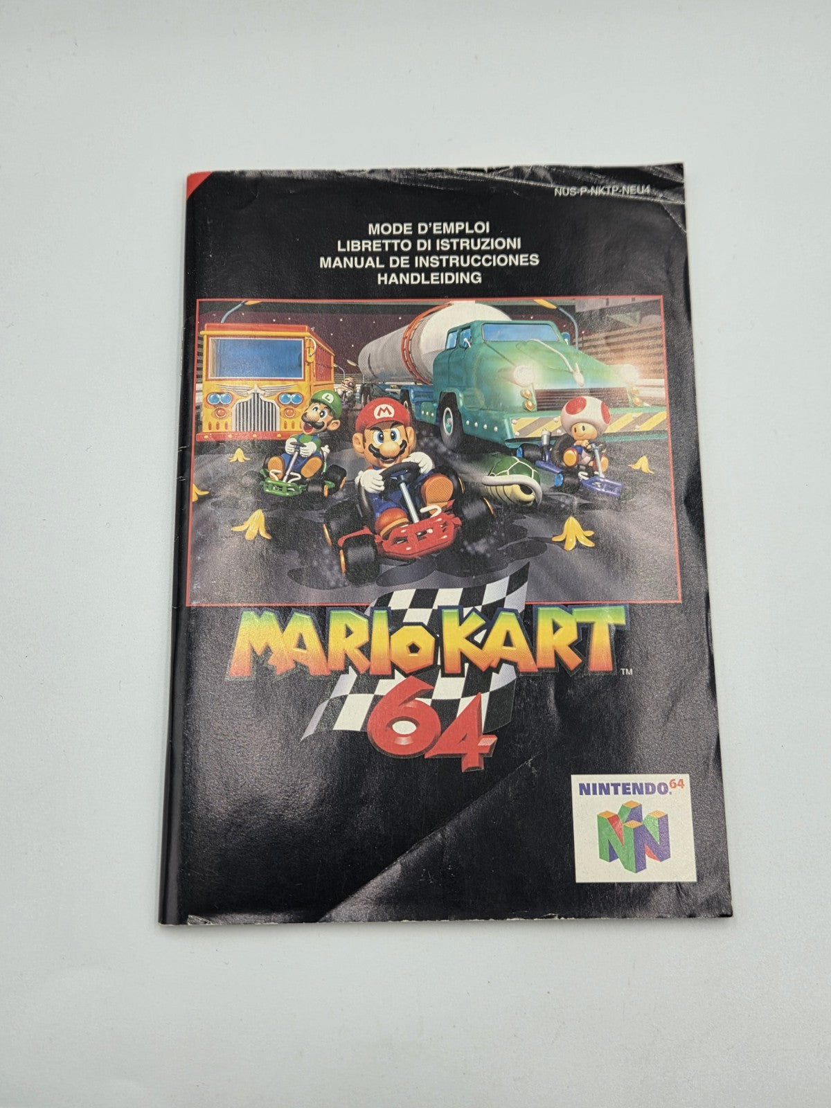 N64 Nintendo 64 Mario Kart 64 mit OVP und Anleitung FAH