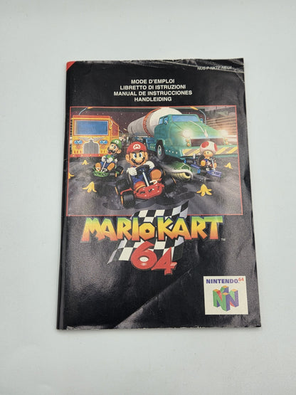 N64 Nintendo 64 Mario Kart 64 mit OVP und Anleitung FAH