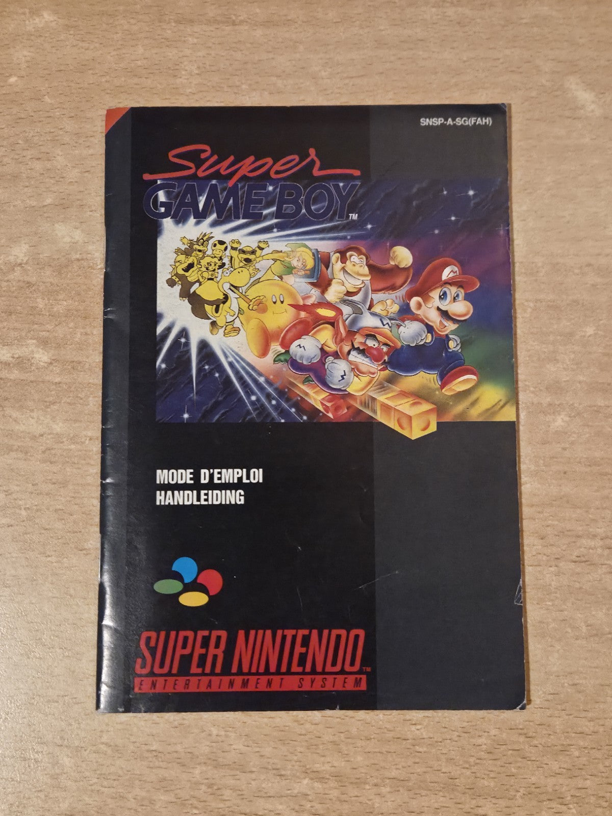 SNES Super Nintendo Super Game Boy Spielanleitung Instruction Booklet FAH