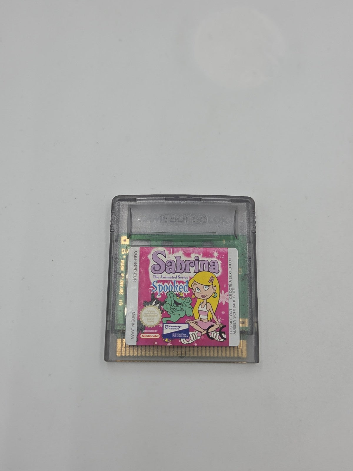 Nintendo Game Boy Color Spiel Sabrina The Animated Series Spooked Modul EUR