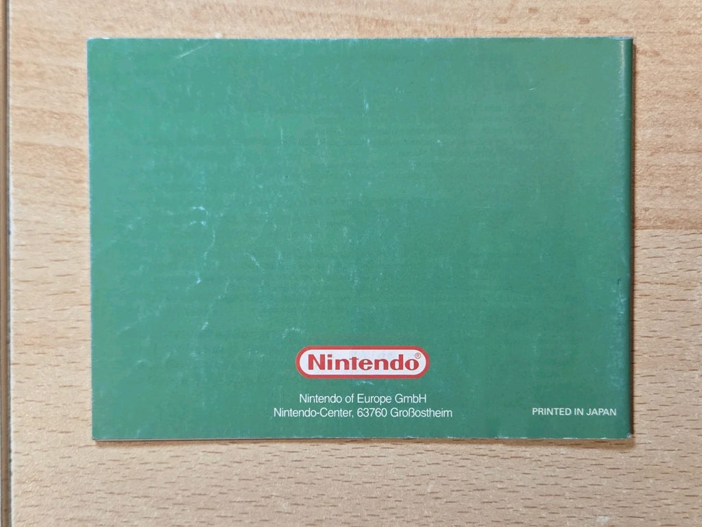 Nintendo Game Boy Classic Donkey Kong Land Instruction Booklet NOE
