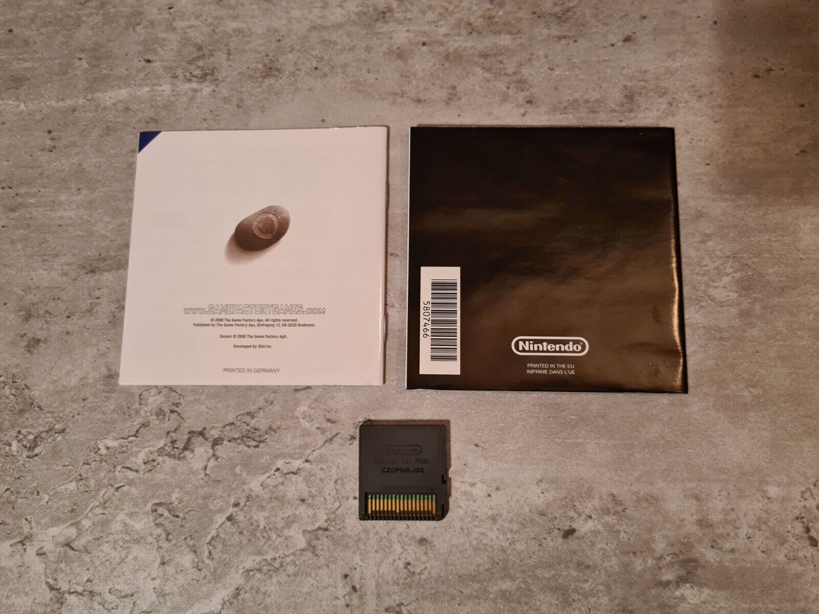 Nintendo DS Zenses Ocean mit OVP und Anleitung NOE - T-Retro-Games 