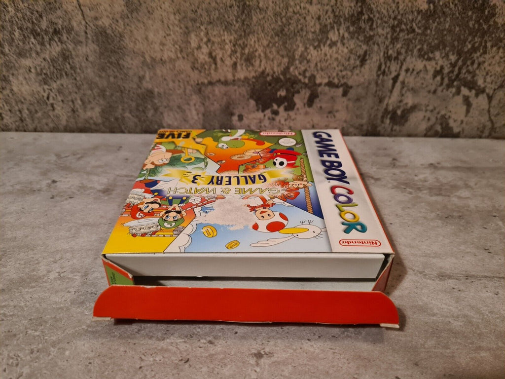Nintendo Game Boy Color Game & Watch Gallery 3 mit OVP und Anleitung EUR - T-Retro-Games 