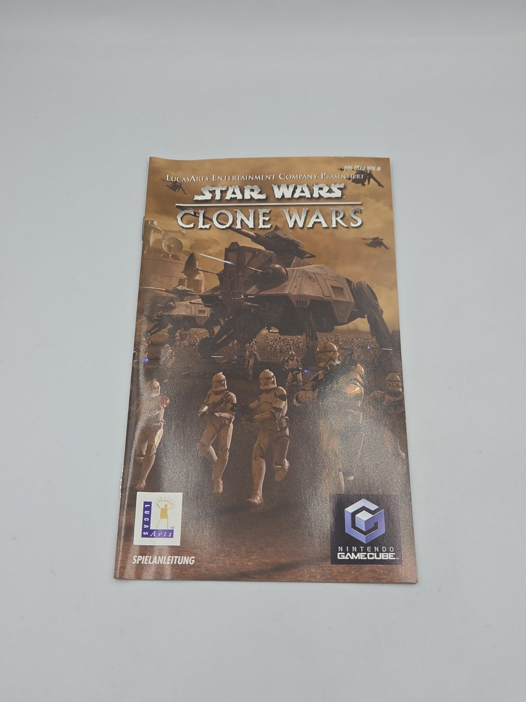 Nintendo GameCube Spiel Star Wars Clone Wars mit OVP und Anleitung NOE