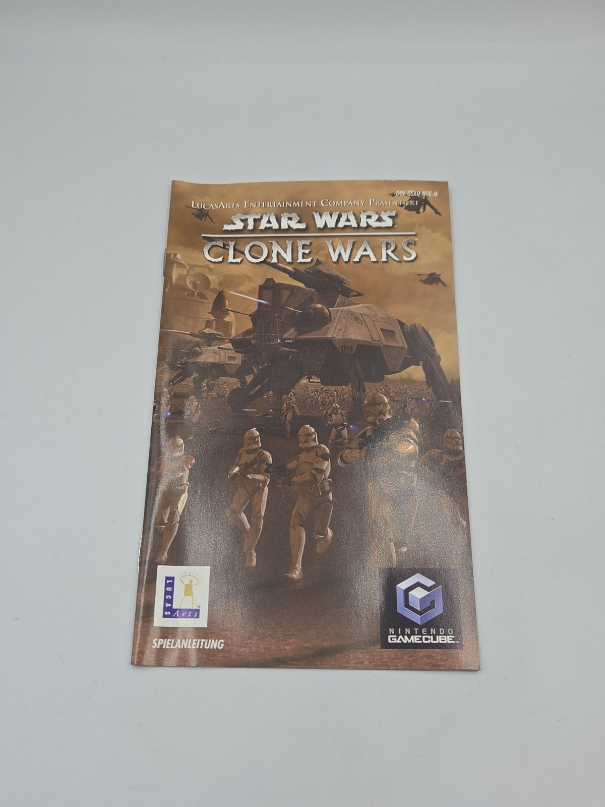 Nintendo GameCube Spiel Star Wars Clone Wars mit OVP und Anleitung NOE