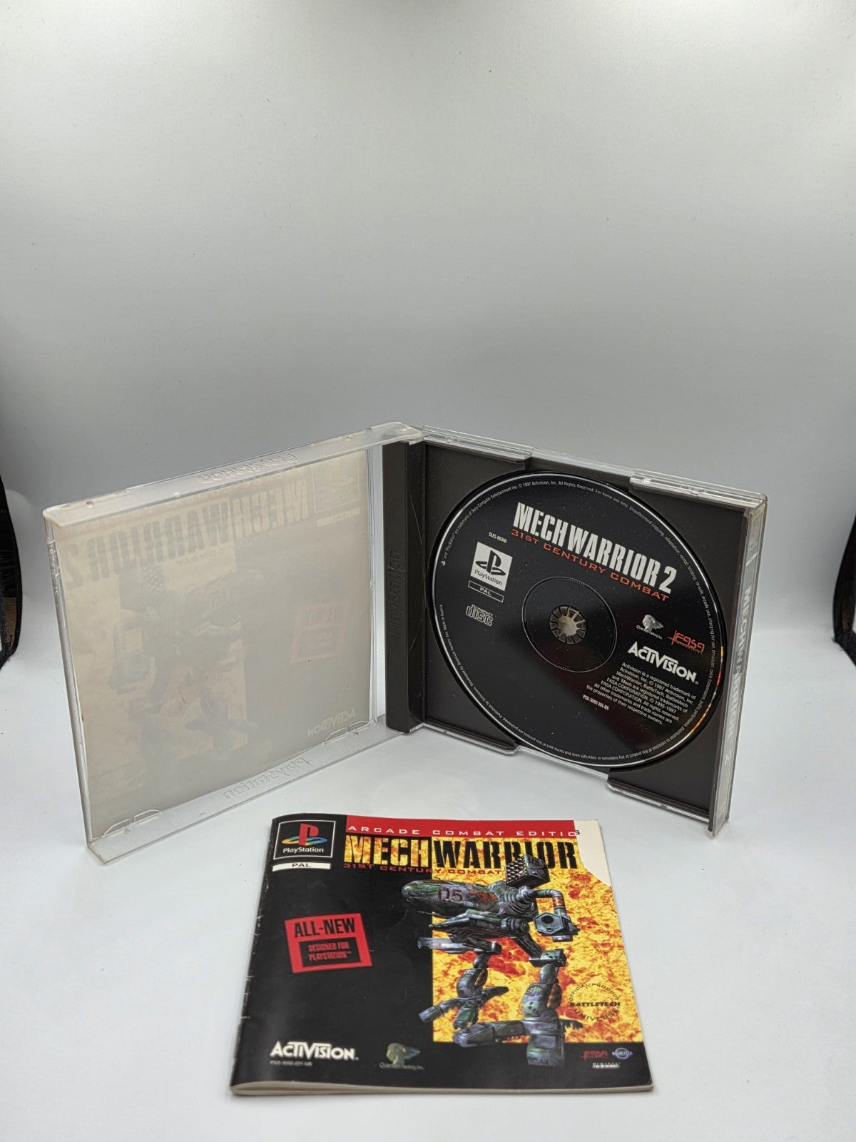 PS1 Playstation 1 Mechwarrior 2 mit OVP und Anleitung Englisch 