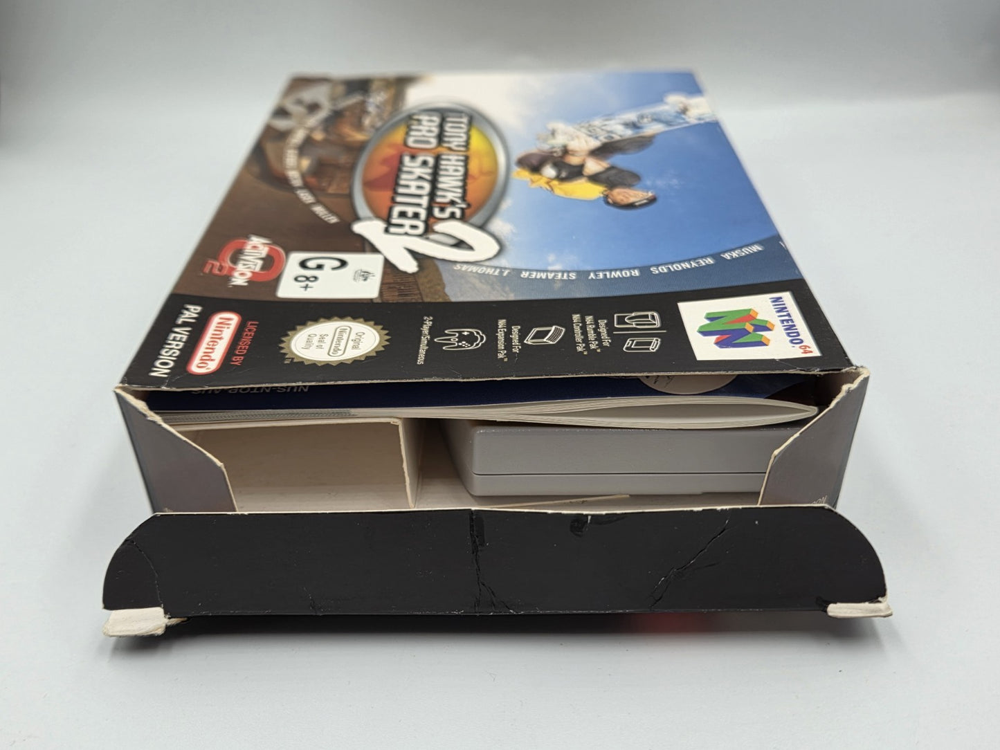 N64 Nintendo 64 Tony Hawk's Pro Skater 2 mit OVP und Anleitung AUS