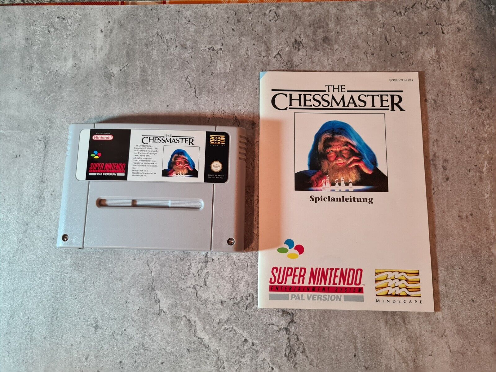 SNES Super Nintendo The Chessmaster mit OVP und Anleitung FRG - T-Retro-Games 