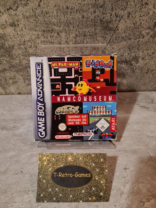 Nintendo Gameboy Advance Namco Museum mit OVP und Anleitung NOE - T-Retro-Games 