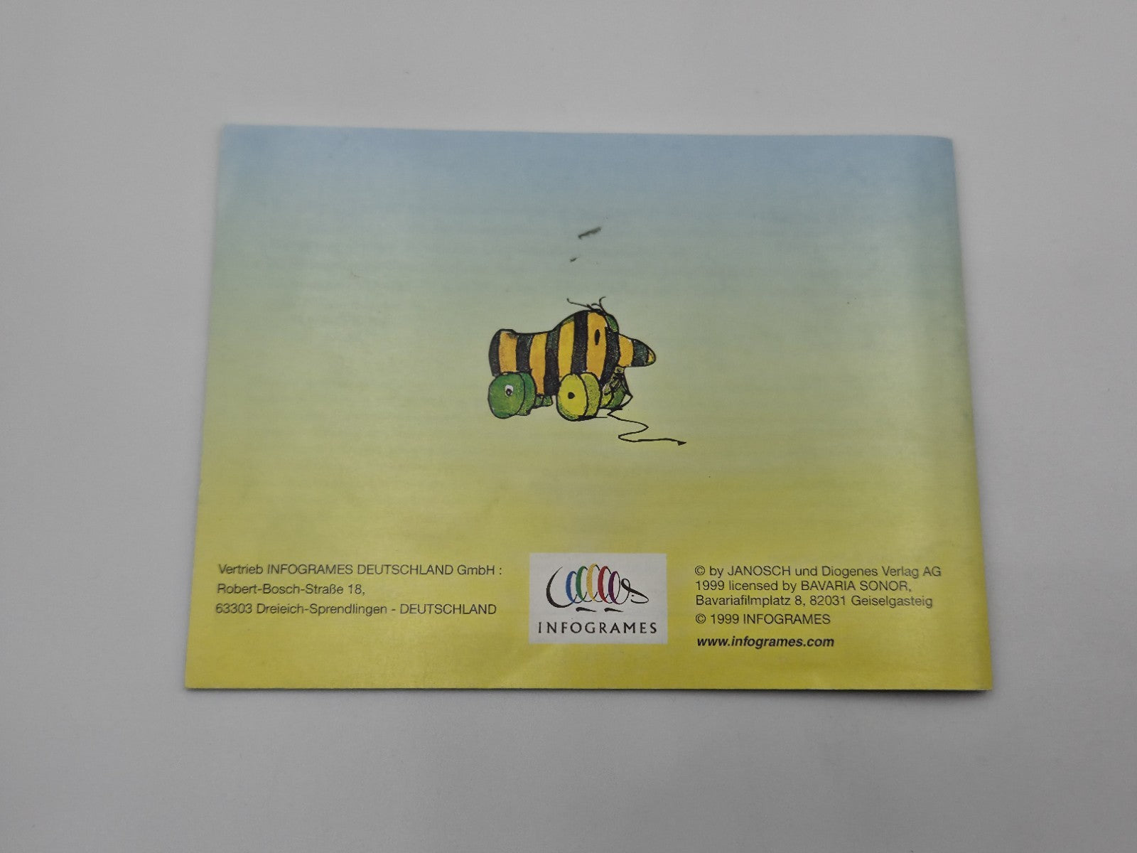Nintendo Game Boy Color Janosch Das große Panama Spiel mit OVP und Anleitung NOE