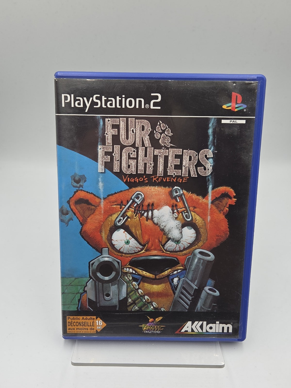 PS2 Playstation 2 Spiel Fur Fighters mit OVP und Anleitung Multilingual
