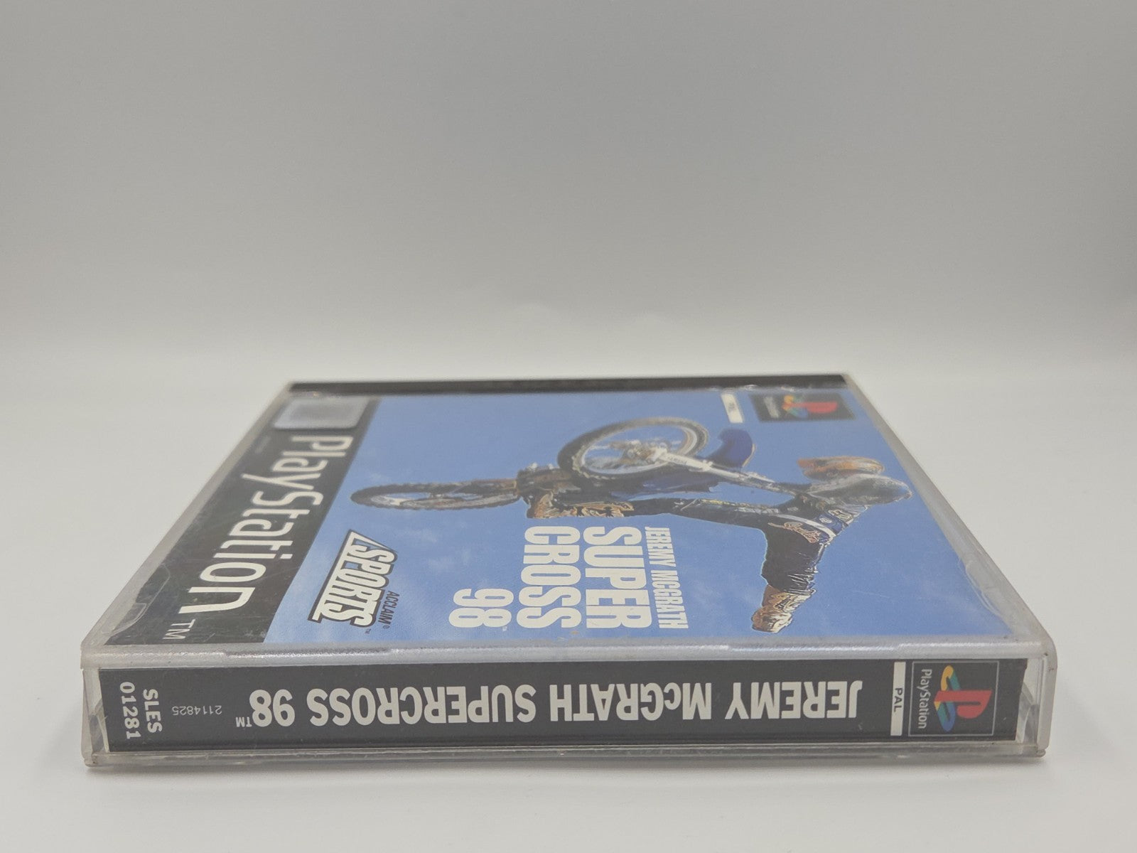 PS1 Playstation 1 Jeremy Mcgrath Super Cross 98 mit OVP und Anleitung 