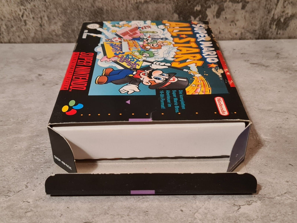 SNES Super Nintendo Super Mario Allstars mit OVP und Anleitung NOE - T-Retro-Games 