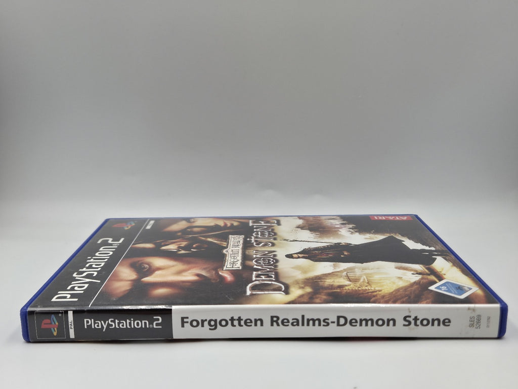 PS2 Playstation 2 Forgotten Realms Demon Stone mit OVP und Anleitung + Deutsch