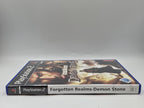 PS2 Playstation 2 Forgotten Realms Demon Stone mit OVP und Anleitung + Deutsch