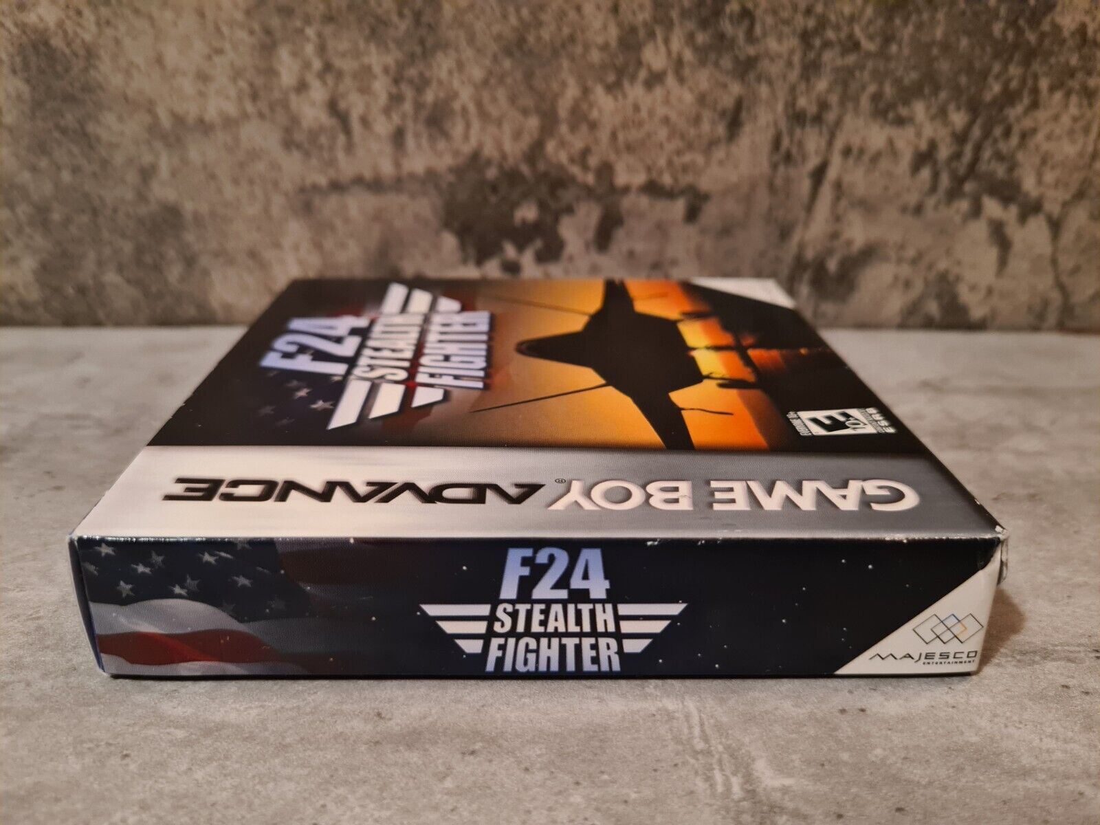 Gameboy Advance F24 Stealth Fighter mit OVP und Anleitung USA - T-Retro-Games 