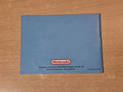 Nintendo Game Boy Classic Kid Icarus Spielanleitung Instruction Booklet NOE