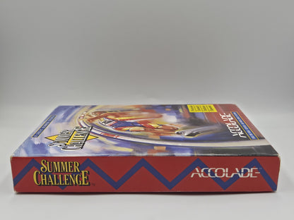 Sega Mega Drive Spiel Summer Challenge mit OVP und Anleitung Multilingual 