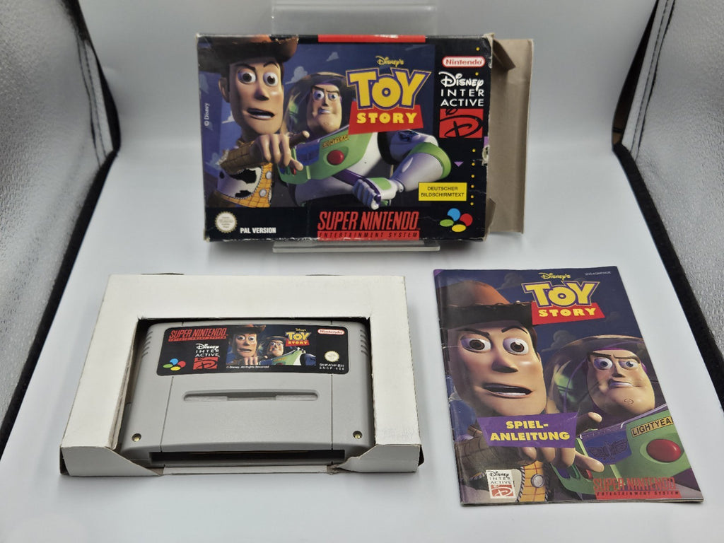 SNES Super Nintendo Spiel Disney's Toy Story mit OVP und Anleitung NOE