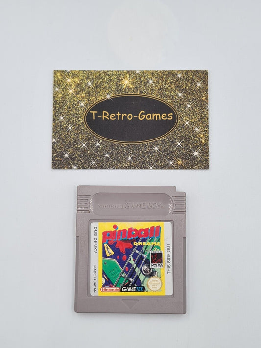 Nintendo Game Boy Classic Spiel Pinball Dreams Modul UKV - T-Retro-Games 