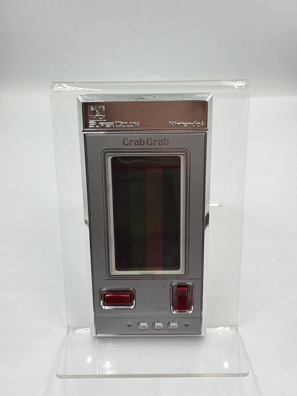Nintendo Game & Watch CrabGrab OVP Super Color (UD-202) 1984