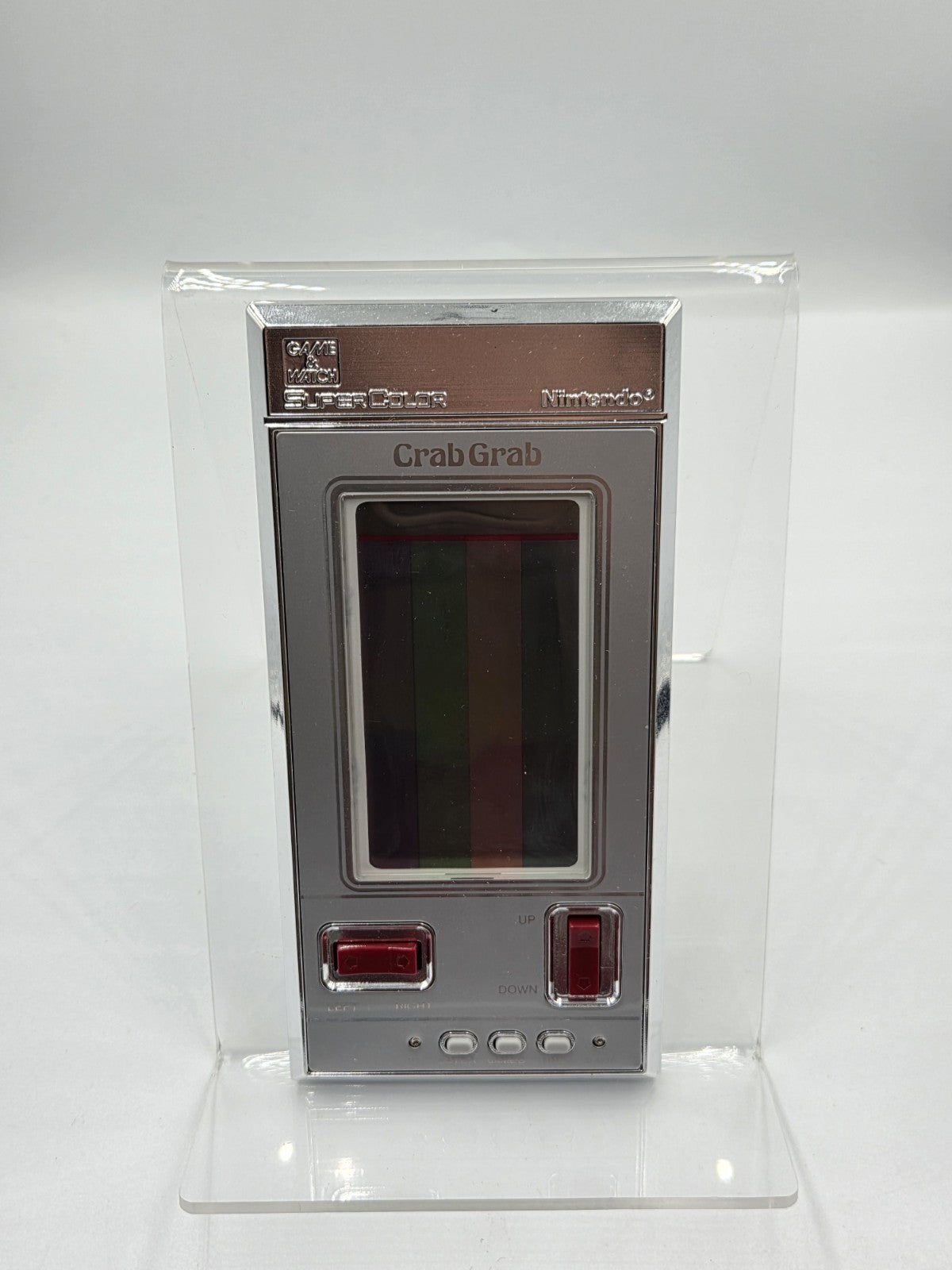 Nintendo Game & Watch CrabGrab OVP Super Color (UD-202) 1984