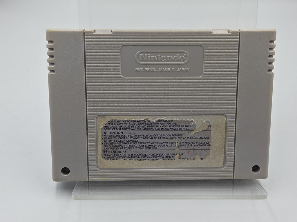 SNES Super Nintendo Spiel Best of The Best Championship Karate FAH Modul