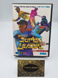 Sega Mega Drive Super League 91 mit OVP und Anleitung Japan Version - T-Retro-Games 