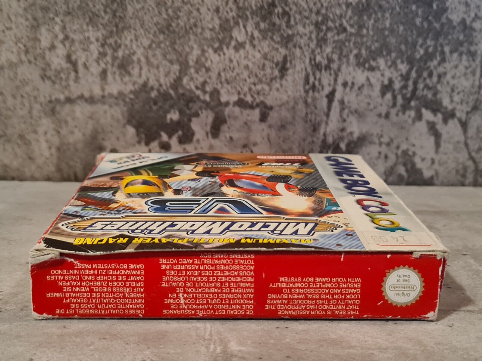Nintendo Game Boy Color Spiel Micro Machines V3 mit OVP und Anleitung EUR - T-Retro-Games 