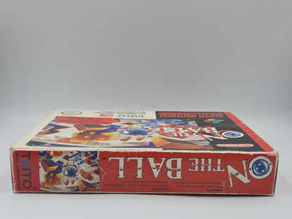 SNES Super Nintendo On The Ball mit OVP und Anleitung FAH