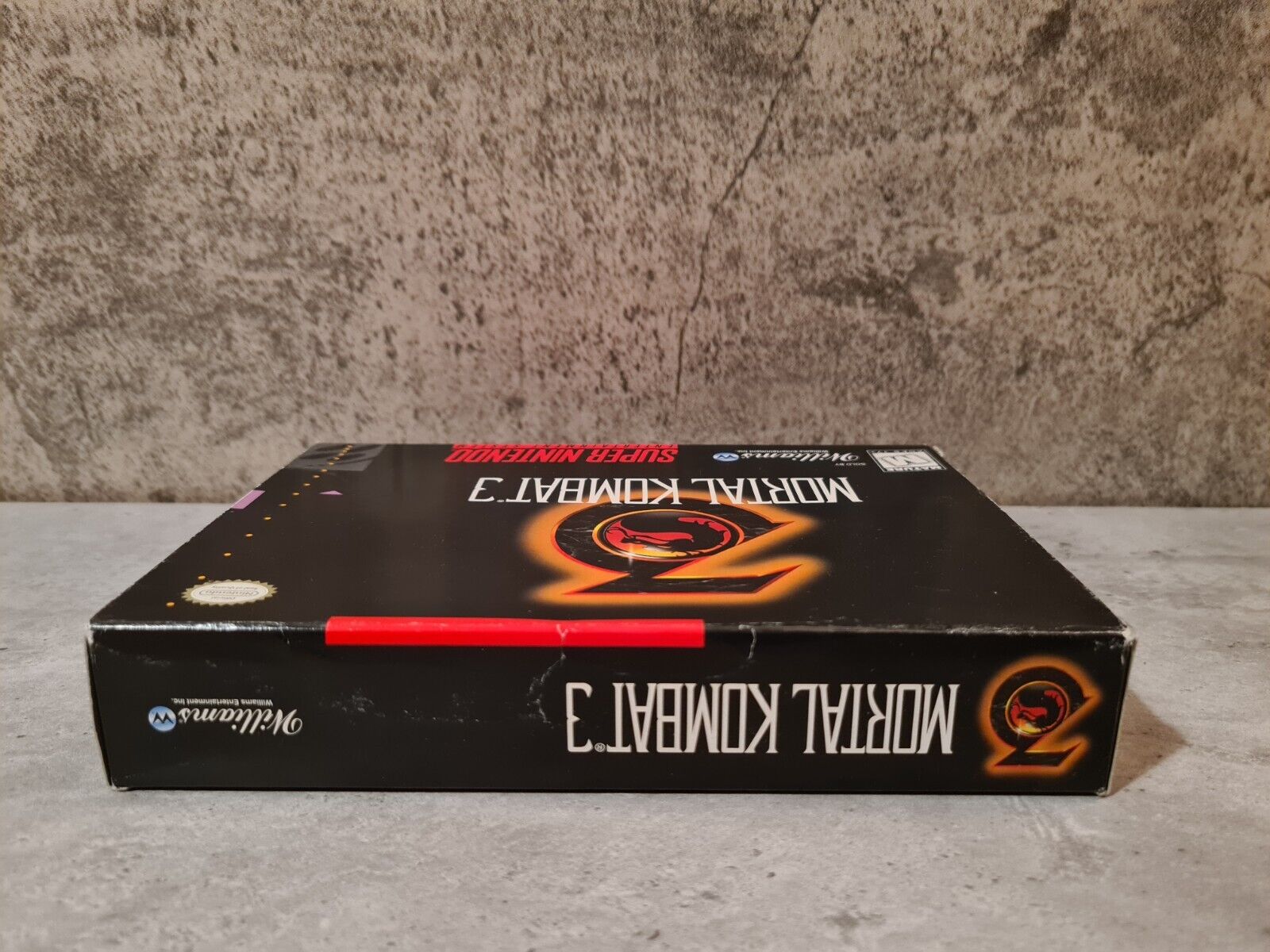 SNES Super Nintendo Mortal Kombat 3 mit OVP und Anleitung NTSC USA - T-Retro-Games 