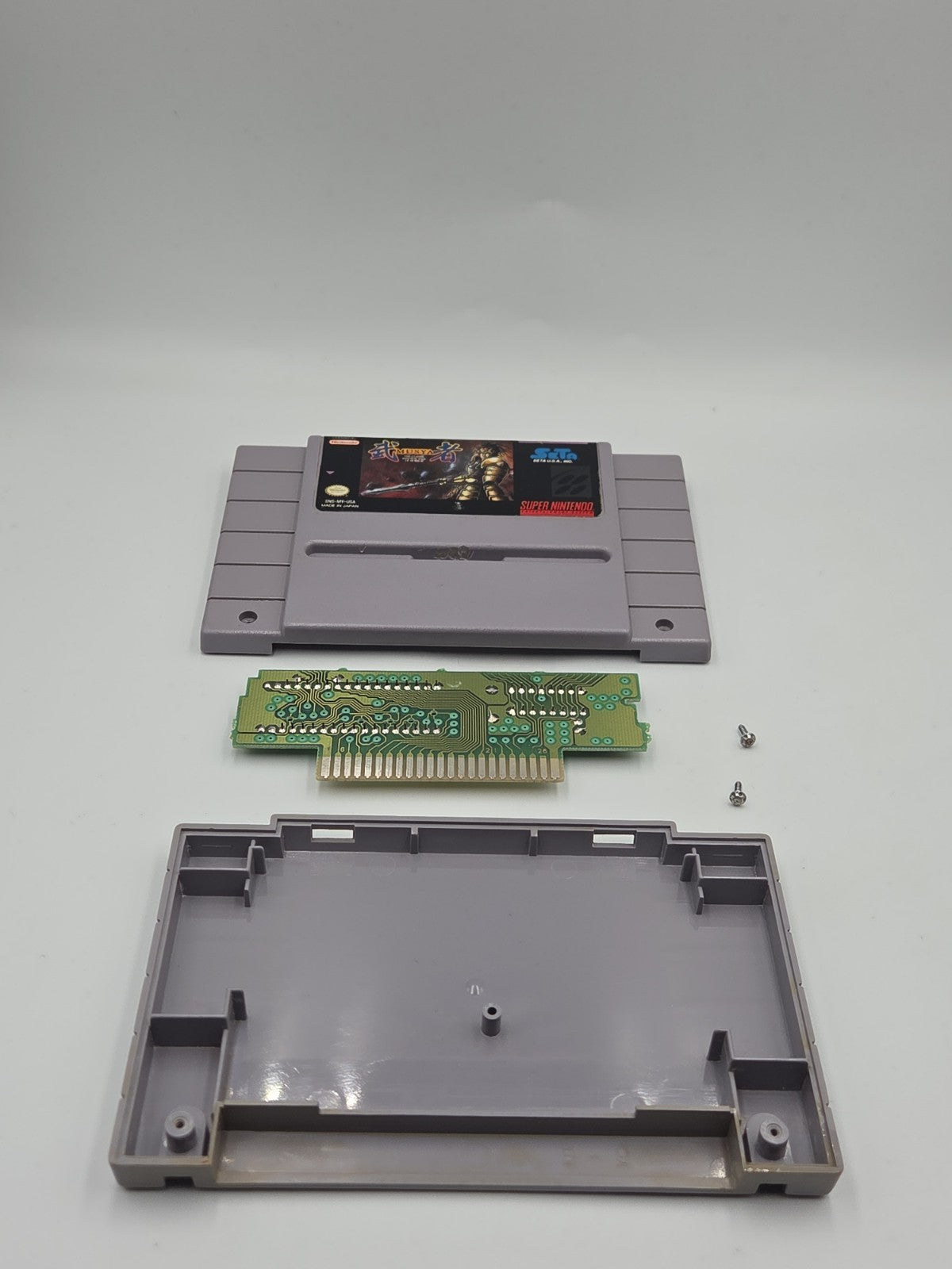 SNES Super Nintendo Musya The Classic Japanese Tale of Horror NTSC USA Modul
