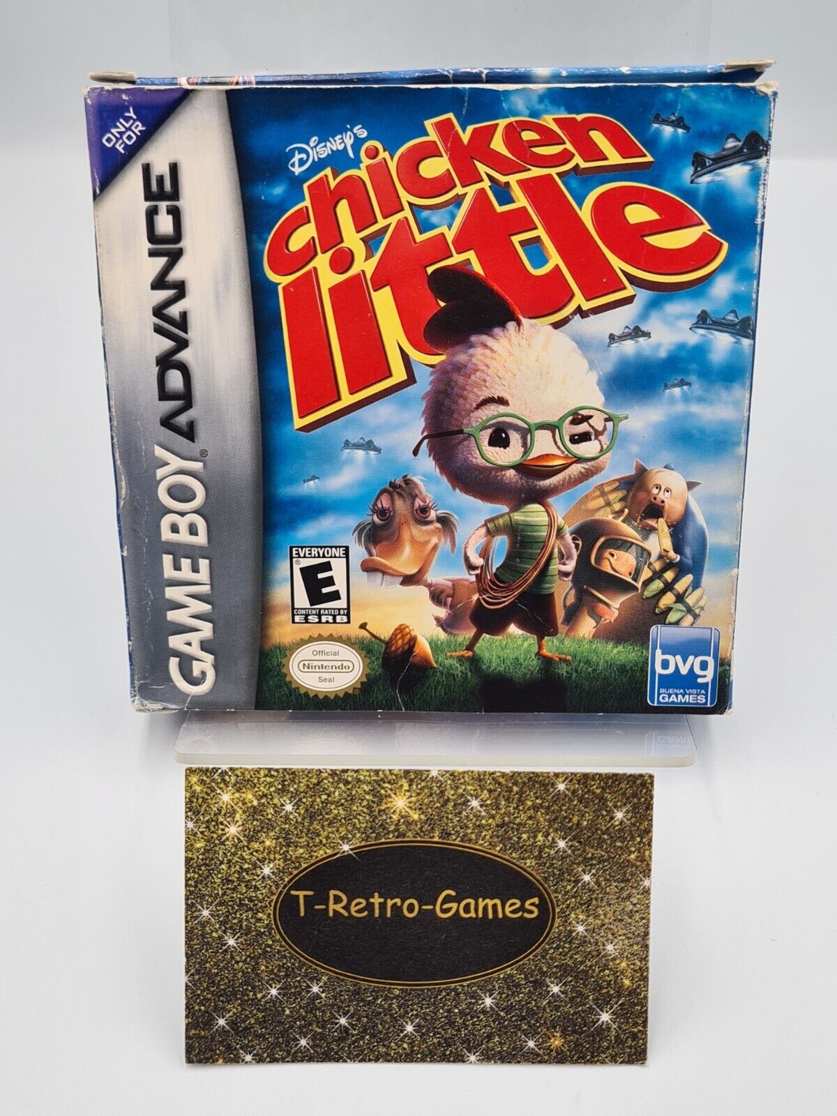 Nintendo Game Boy Advance Disney's Chicken Little mit OVP und Anleitung USA - T-Retro-Games 