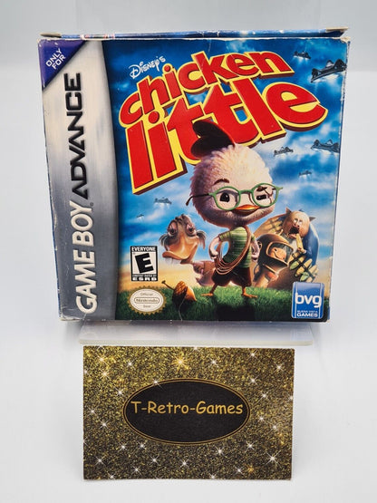 Nintendo Game Boy Advance Disney's Chicken Little mit OVP und Anleitung USA - T-Retro-Games 