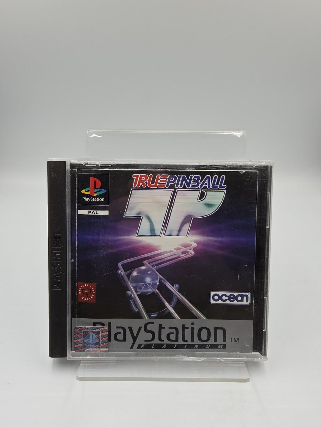PS1 Playstation 1 Spiel True Pinball mit OVP und Anleitung Multilingual