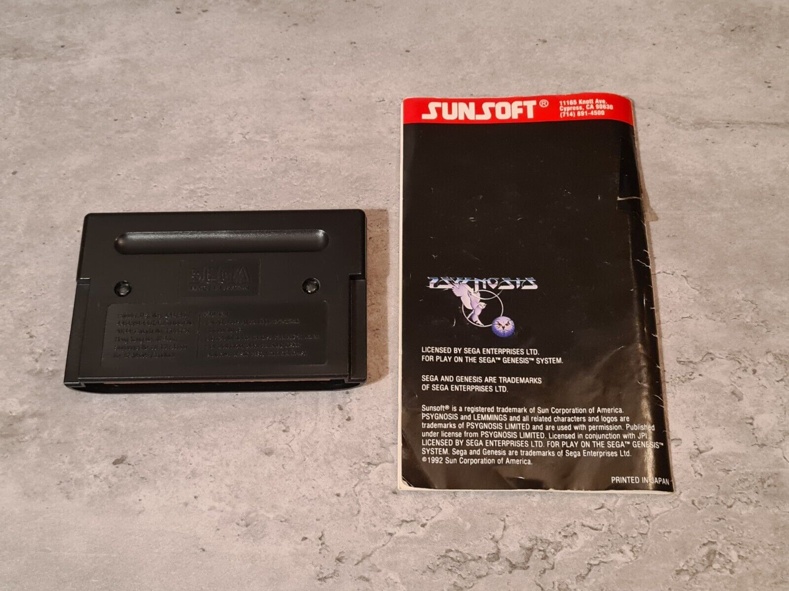 Sega Genesis Lemmings mit OVP und Anleitung USA - T-Retro-Games 