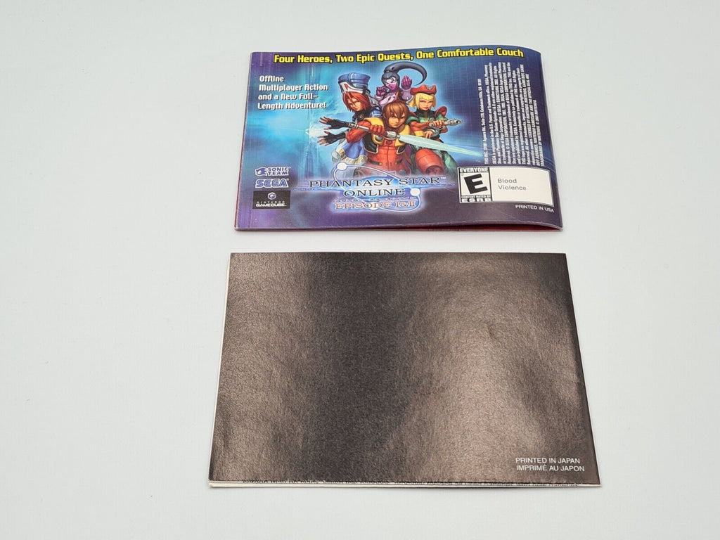 Game Boy Advance Phantasy Star Collection mit OVP und Anleitung + Poster USA - T-Retro-Games 
