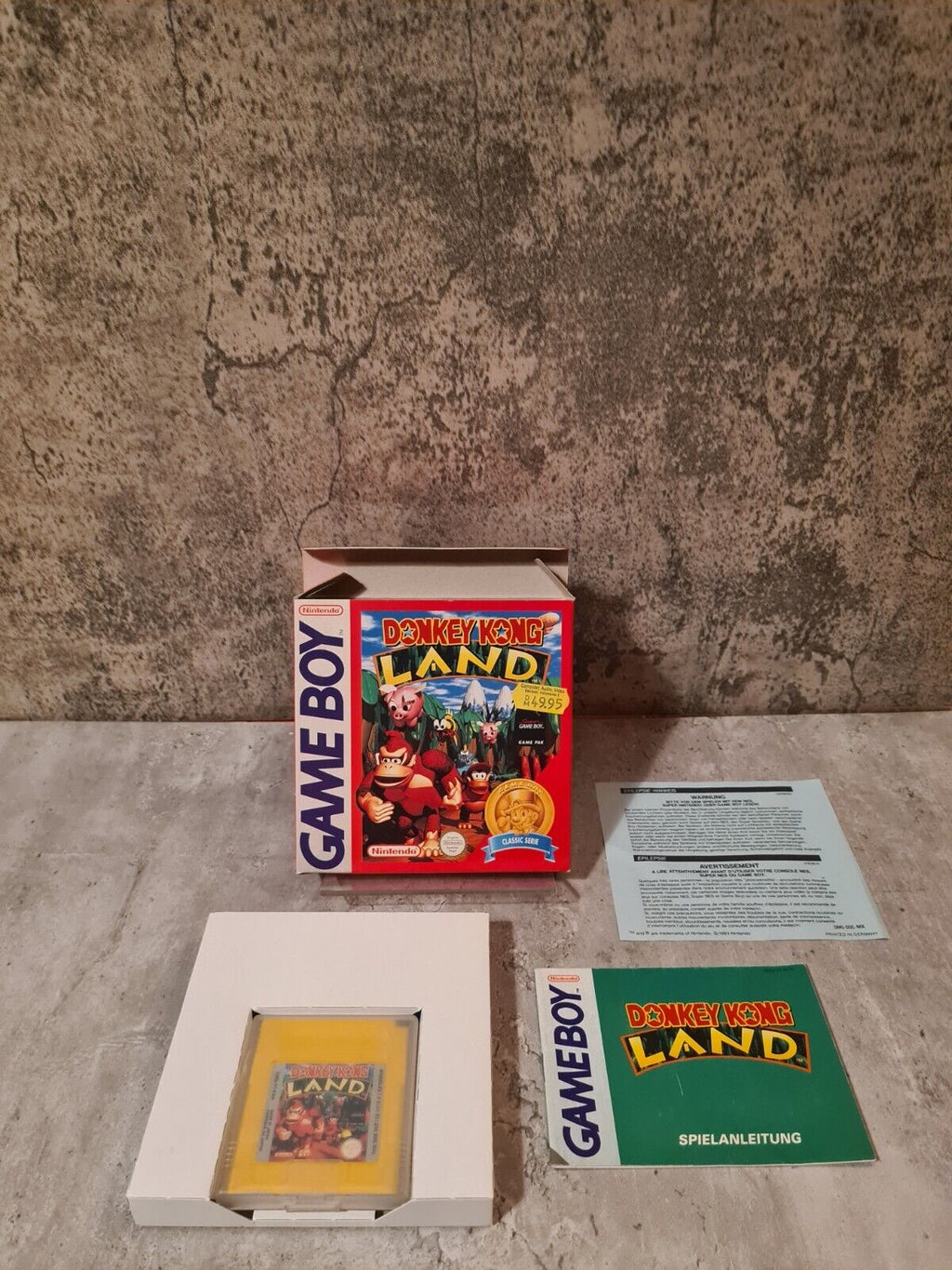 Nintendo Game Boy Classic Donkey Kong Land mit OVP und Anleitung NOE - T-Retro-Games 