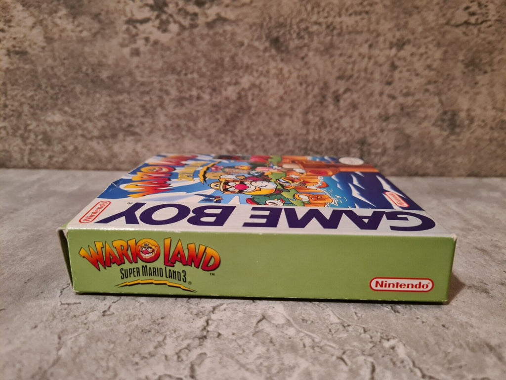 Nintendo Game Boy Wario Land Super Mario Land 3 mit OVP und Anleitung USA - T-Retro-Games 
