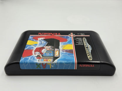Sega Mega Drive Spiel Klax mit OVP und Anleitung Multilingual 