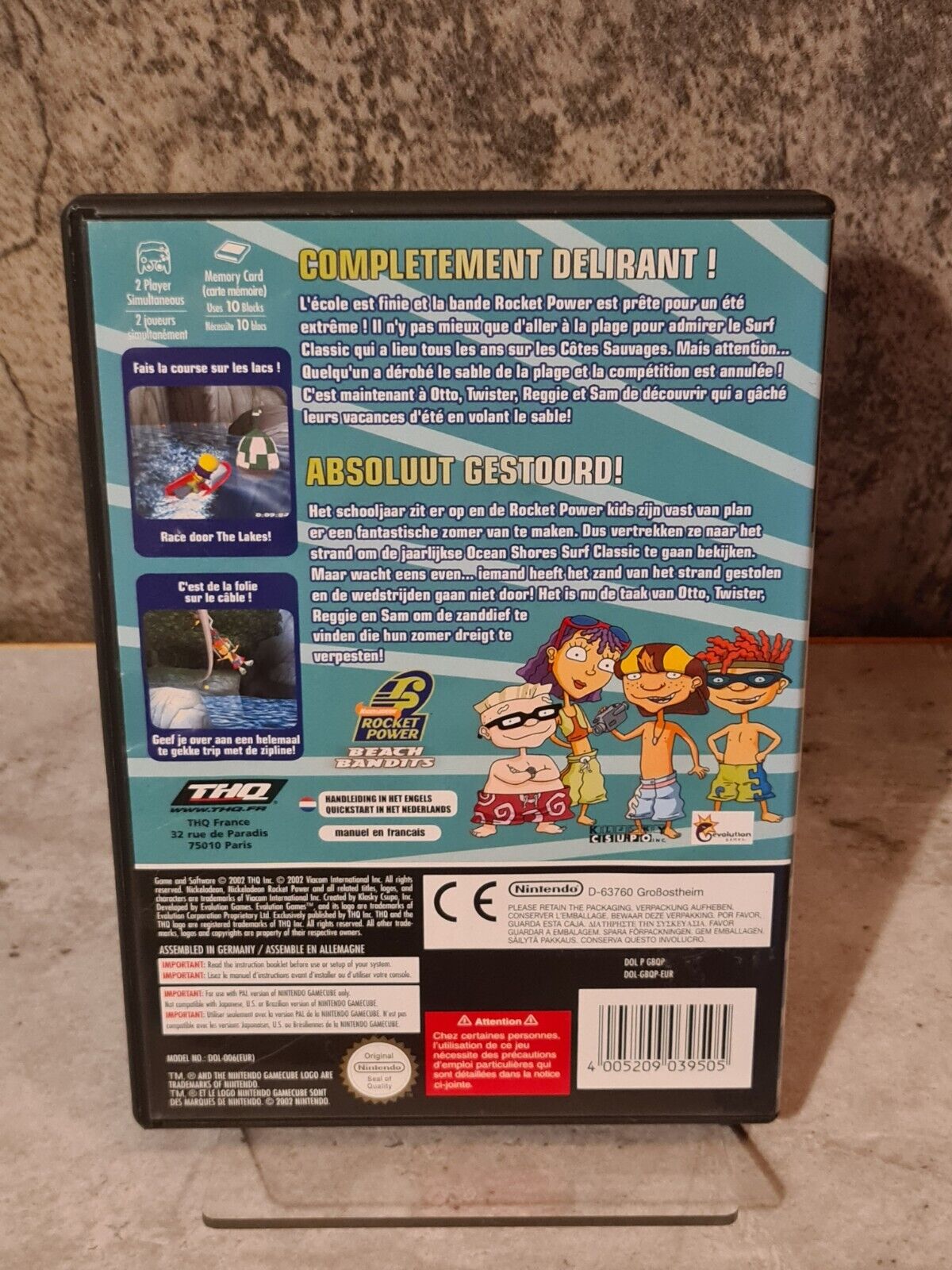 GameCube Nickelodeon Rocket Power Beach Bandits mit OVP EUR - T-Retro-Games 