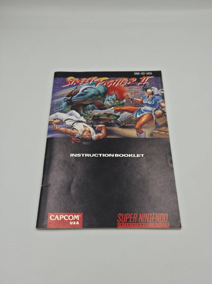 SNES Super Nintendo Street Fighter II mit OVP und Anleitung NTSC USA