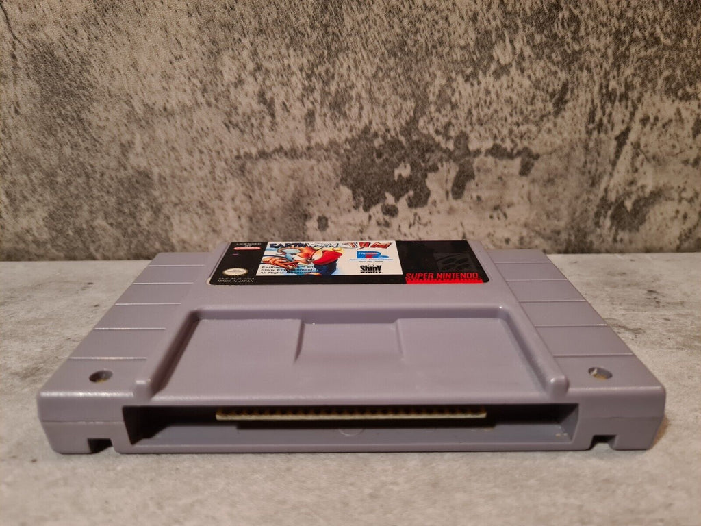 SNES Super Nintendo Earthworm Jim NTSC USA Modul - T-Retro-Games 