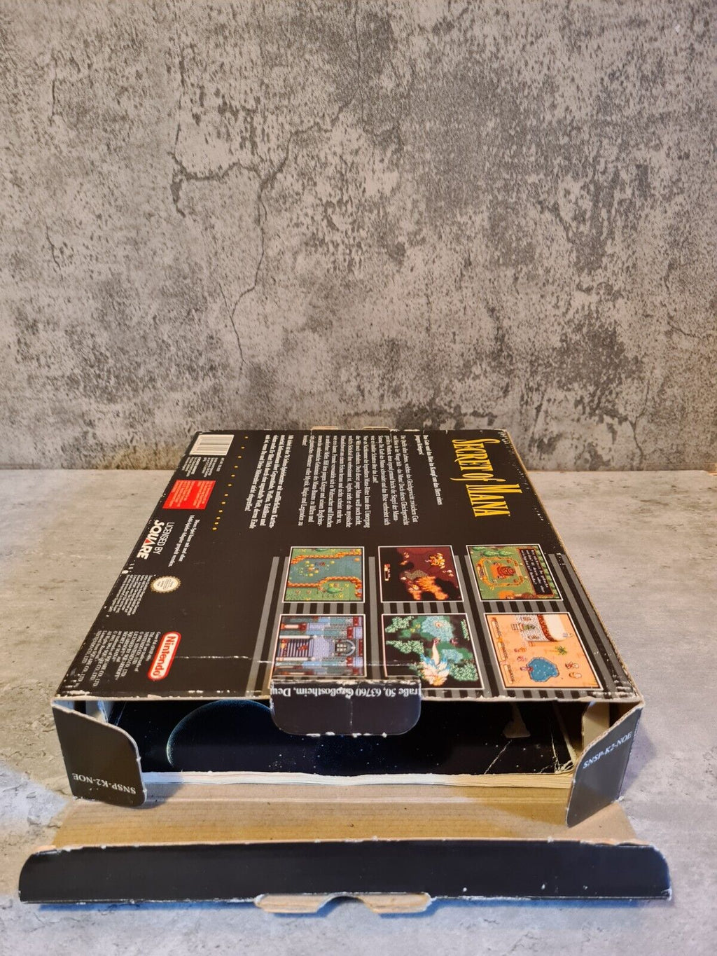 SNES Super Nintendo Secret of Mana mit OVP und Spieleberater NOE Big Box - T-Retro-Games 